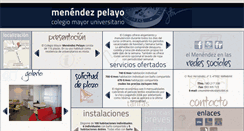 Desktop Screenshot of menendezpelayo.org